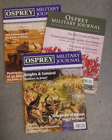  Osprey Military Journal (3 nr)