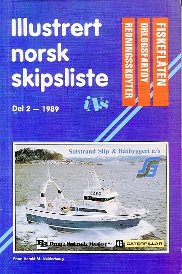 Illustrert norsk skipsliste 1989. Del 2. Fiskeflåten