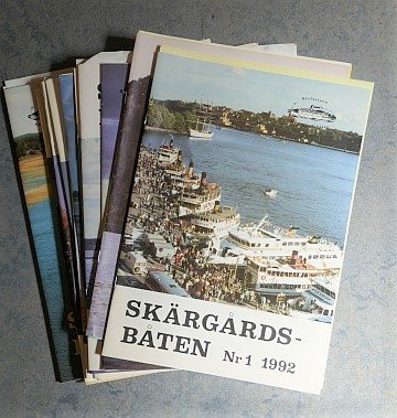 Skärgårdsbåten 1992-95 (16 nr)