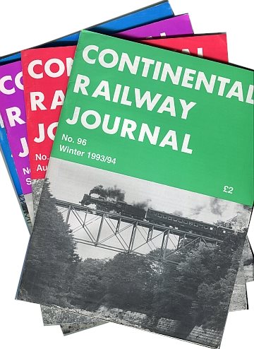Continental Railway Journal 1993 (No 93-96)