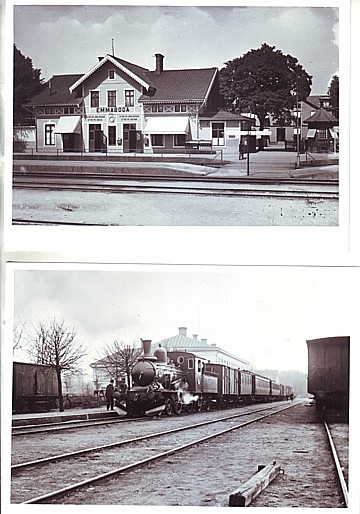 CWJ stations- och miljöbilder (12 foton 13x18 cm)