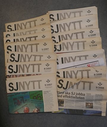 SJ-Nytt 2007-08 (18 nr)