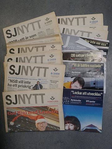 SJ-Nytt 2009-10 (20 nr)