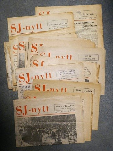 SJ-Nytt 1962 (21 nr)