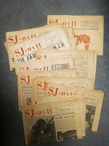 SJ-Nytt 1964 (21 nr)
