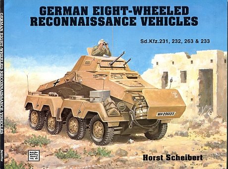 German eight-wheeled reconnaissance vehicles