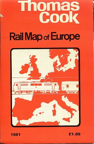 Rail Map of Europe, 1981