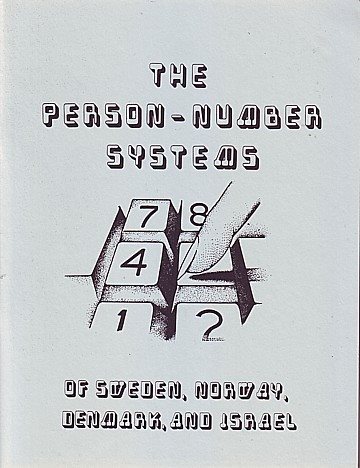 The person-number systems of Sweden, Norway, Denmark, and Israel