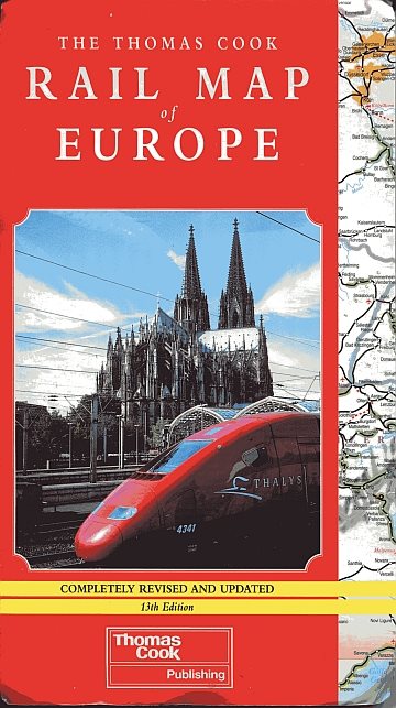 Rail Map of Europe, 13:e uppl 2001