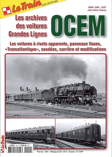  Les archives des voitures Grandes Lignes OCEM