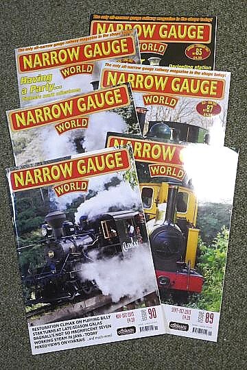 Narrow Gauge World 2013 (6 issues)