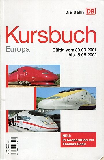 Kursbuch Europa 2001/2002