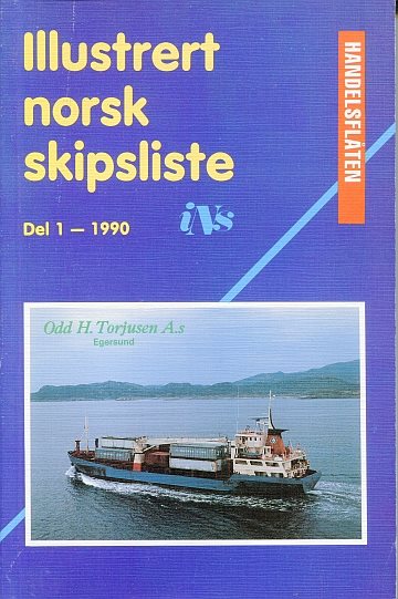 Illustrert norsk skipsliste 1990. Del 1, Handelsflåten