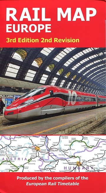  Rail Map Europe. 3rd edition, 3rd revision