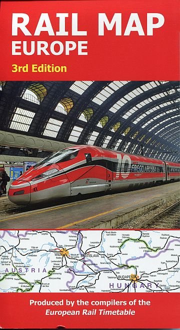  Rail Map Europe. 3rd edition
