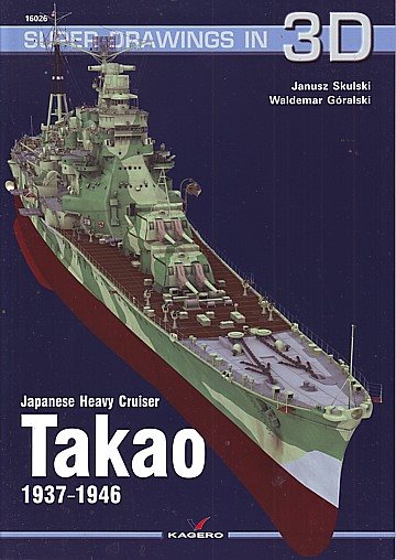 Japanese Heavy Cruiser Takao 1937-1946 