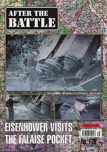 Eisenhower visists the Falaise Pocket
