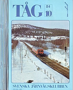 Tåg 1984 (10 nr)