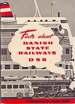Facts about Danish State Railways DSB (1959)