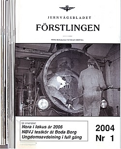 Jernvägsbladet Förstlingen (6 nr)