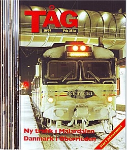 Tåg 1997 (10 nr)