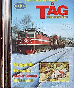 Tåg 1996 (10 nr)