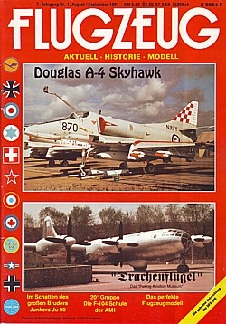 Flugzeug August/September 1991