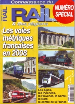 Les voies métriques françaises en 2008