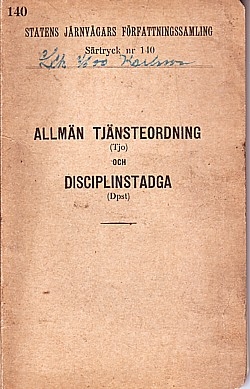 Allmän Tjänsteordning och Disciplinstadga (1944)