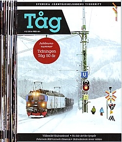 Tåg 2016 (10 nr)