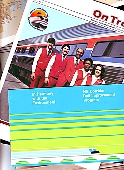 Amtrak-publikationer ca 1980, 7 st