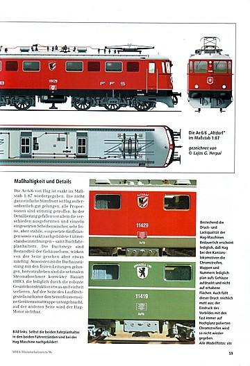 Legende zu Lebzeiten (SBB Ae 6/6)