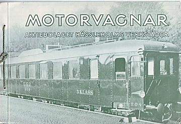 Motorvagnar. Aktiebolaget Hässleholms Verkstäder (original)