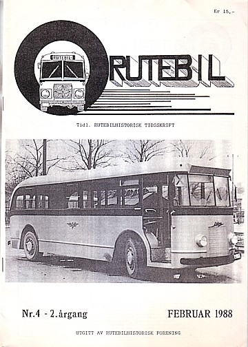 Rutebil Nr 4, Februar 1988