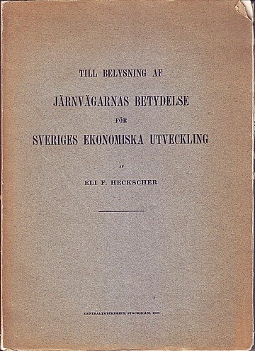 Järnvägarnas betydelse för Sveriges ekonomiska utveckling