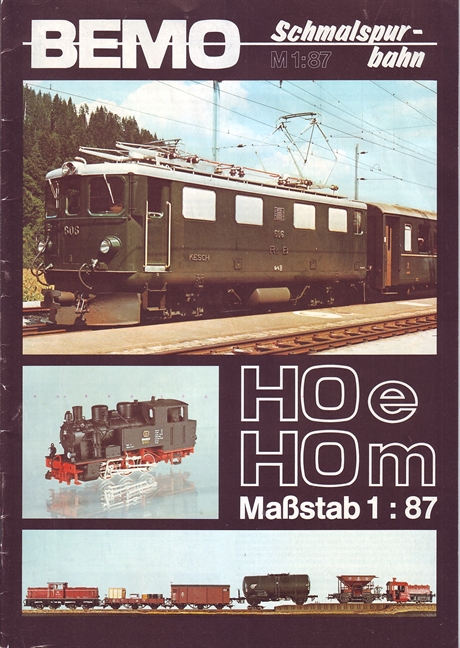 Bemo Schmalspurbahn 1979