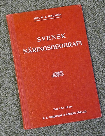 Svensk Näringsgeografi