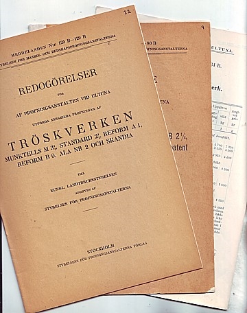 Tröskverk (3 tester)