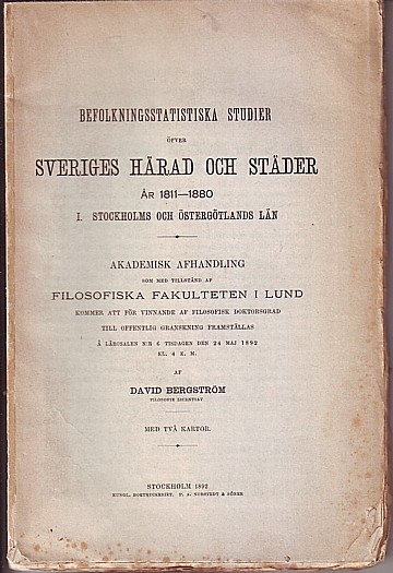 Befolkningsstatistiska studier