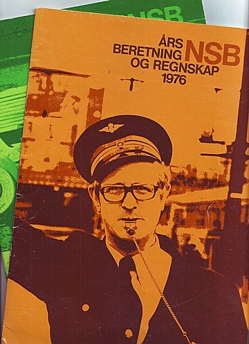 NSB årsberetning 1975 + 1976