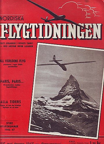 Nordiska Flygtidningen 10/12 1946