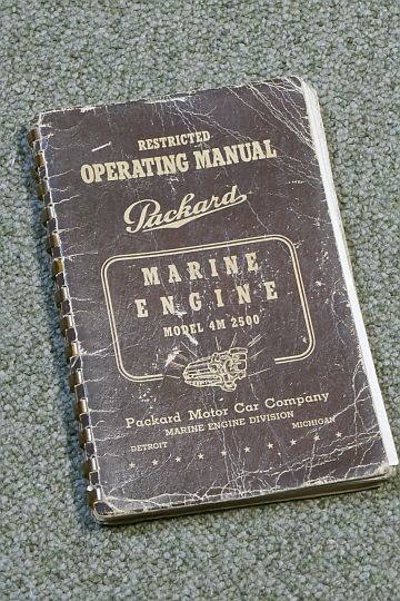 Packard Marine Engine Model 4M 2500