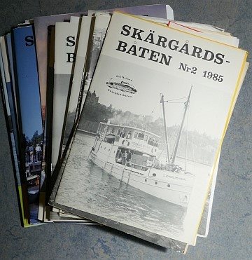 Skärgårdsbåten 1985-91 (23 nr)