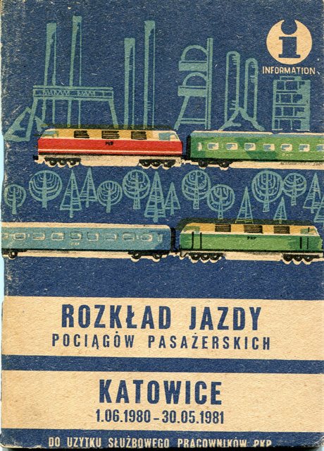 Rozkład Jazdy Katowice 198081
