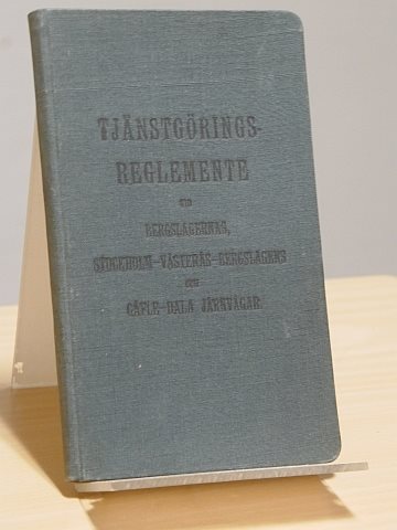Tjänstgöringsreglemente för BJ, SWB och GDJ 1913