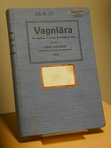 Vagnlära 1912