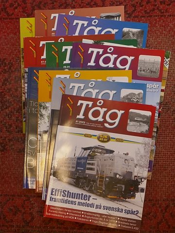 Tåg 2023 (10 nr)