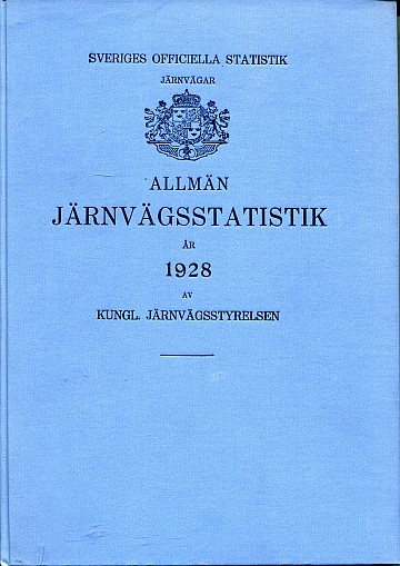 Allmän Järnvägsstatistik 1928