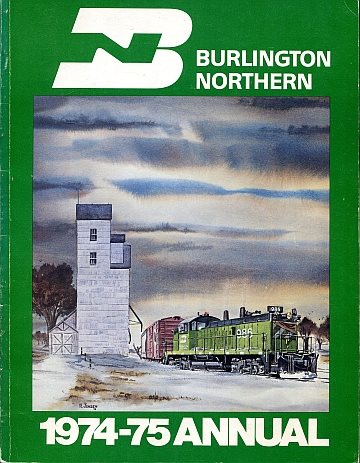 Burlington Northern 1974-75 Annual