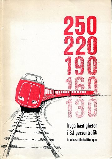 Höga hastigheter i SJ persontrafik